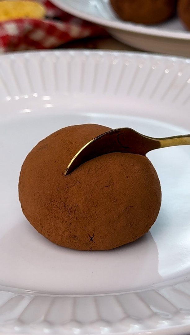 TIRAMISÙ TARTUFINI 3 INGREDIENTI - in 2 minuti!