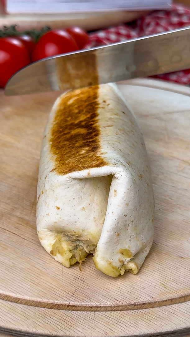 BURRITO PROTEICO IN 5 MINUTI - 45g di proteine a porzione!
