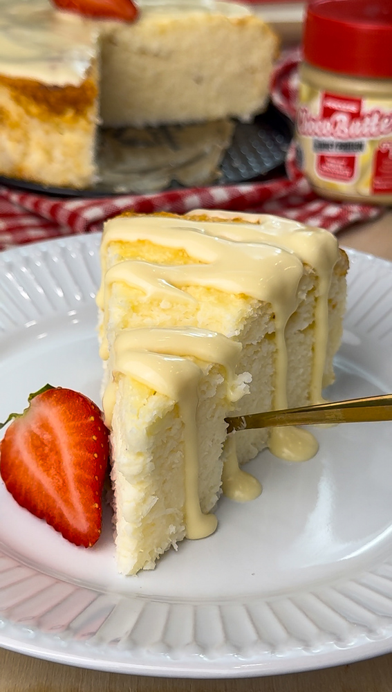 CHEESECAKE RAFFAELLO 4 INGREDIENTI - Senza farina, senza zucchero, senza burro! In 5 minuti!