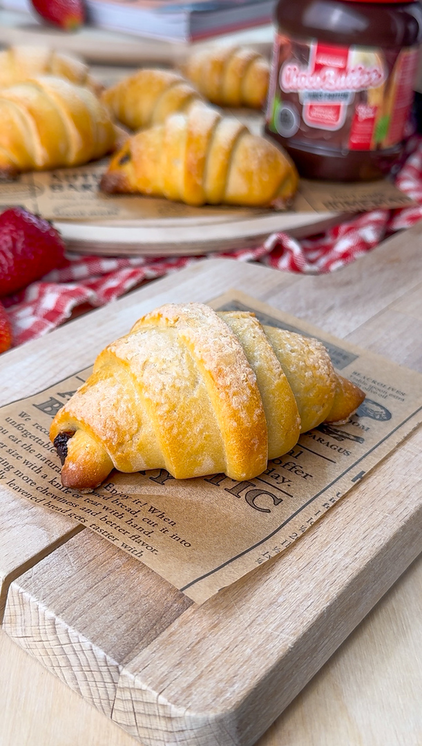 CORNETTI KINDER 3 INGREDIENTI in friggitrice ad aria