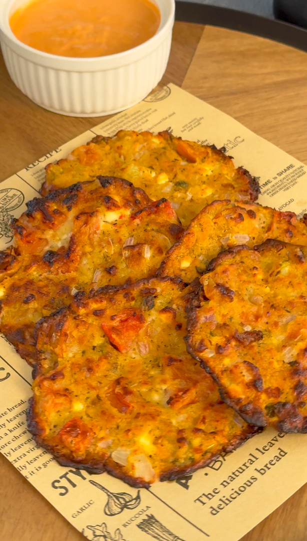 FRITTELLE DI POMODORO non FRITTE - in 15 minuti, super saporite!