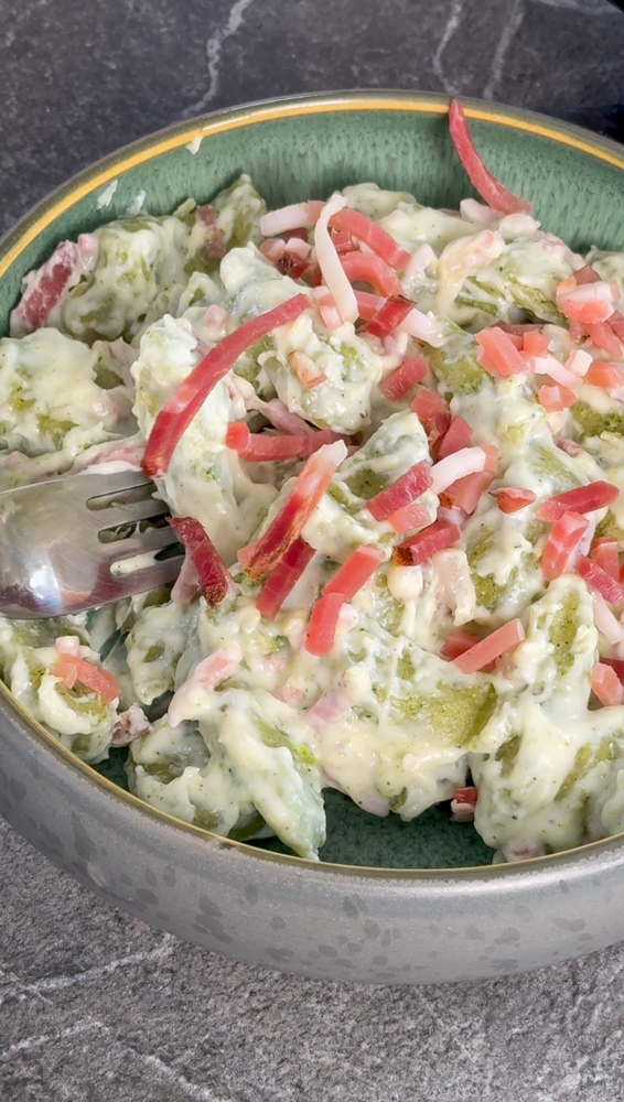 GNOCCHI BROCCOLI - PASTA FRESCA 2 INGREDIENTI - In 5 minuti!