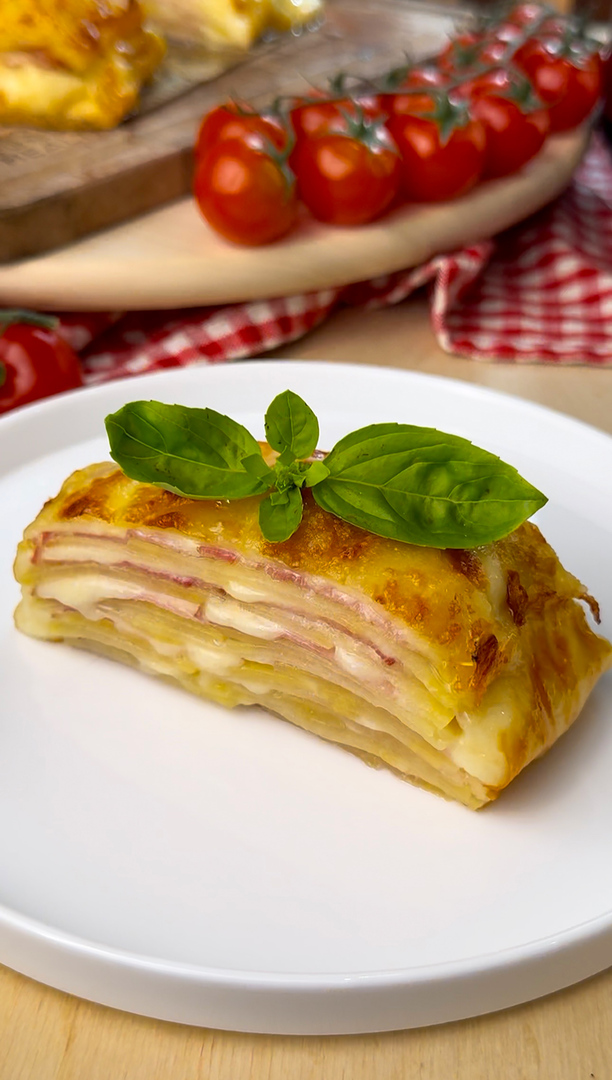 MILLEFOGLIE DI PATATE LOW CARB - 4 ingredienti, in friggitrice ad aria!