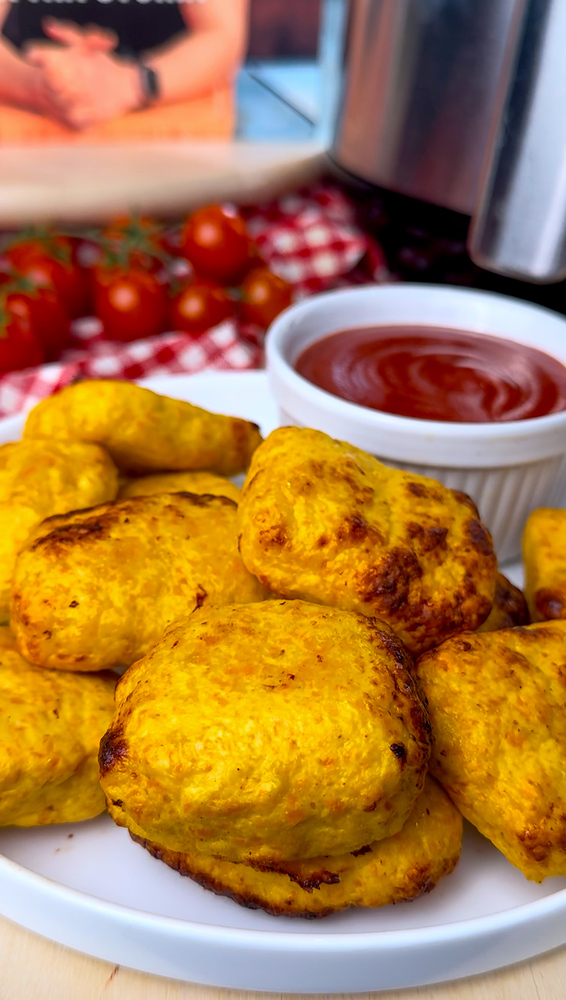 NUGGETS 4 INGREDIENTI in friggitrice ad aria - IN 15 MINUTI!
