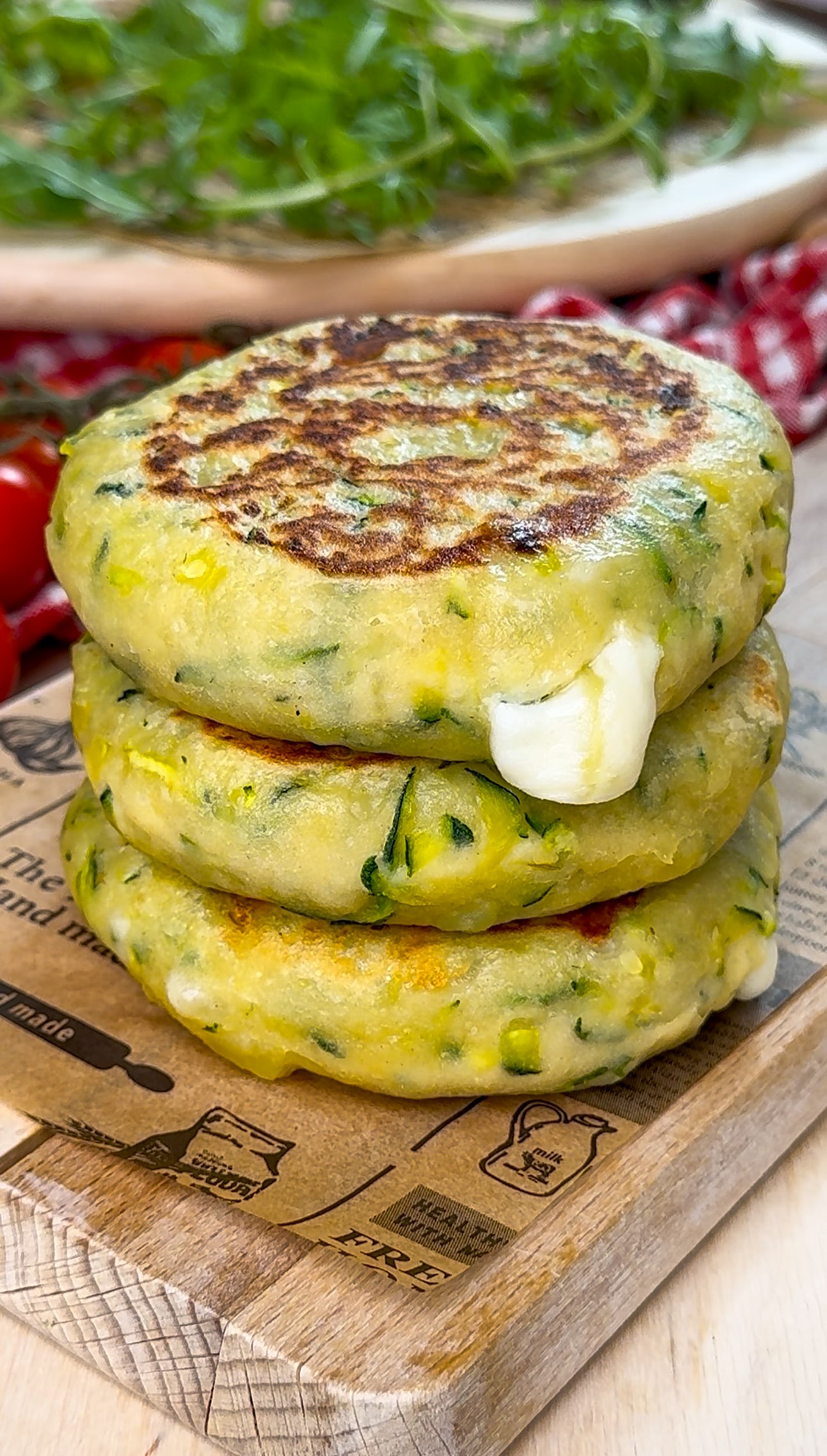 BURGER PATATE E ZUCCHINE