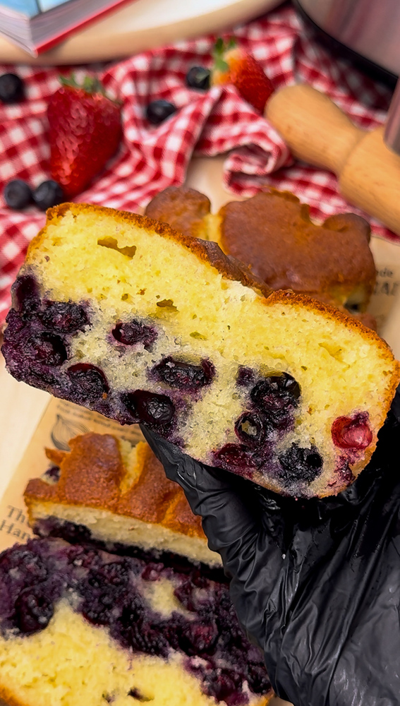 PLUMCAKE MIRTILLI - in 10 minuti 😋 Senza zucchero e senza burro!