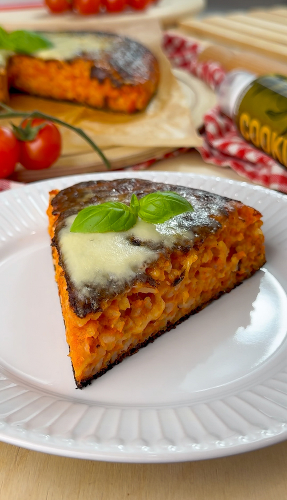 SFORMATO DI RISO 4 INGREDIENTI - direttamente in padella, senza forno!