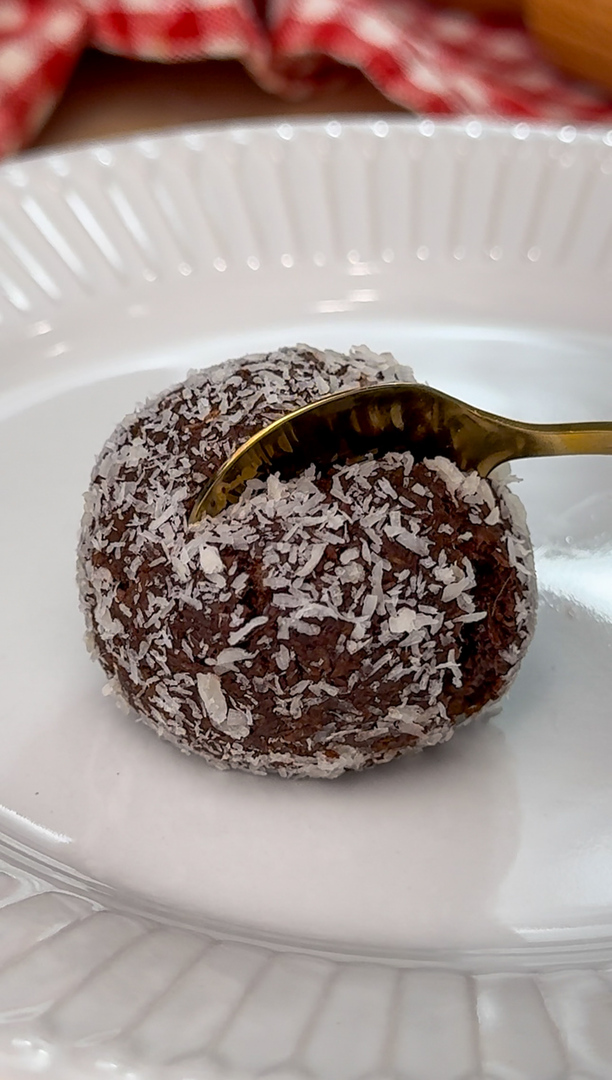 TARTUFINI AL COCCO 3 INGREDIENTI senza cottura - in 2 minuti!