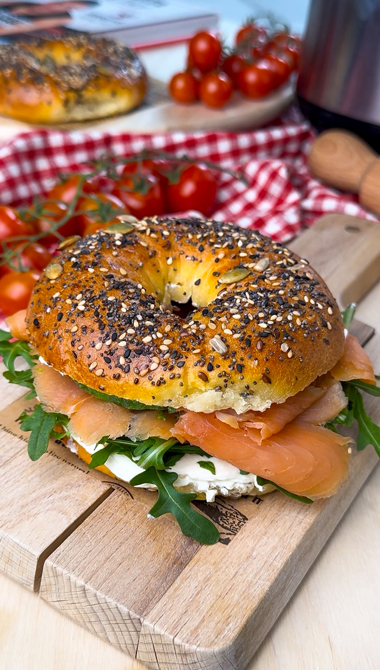 BAGEL 2 INGREDIENTI in friggitrice ad aria