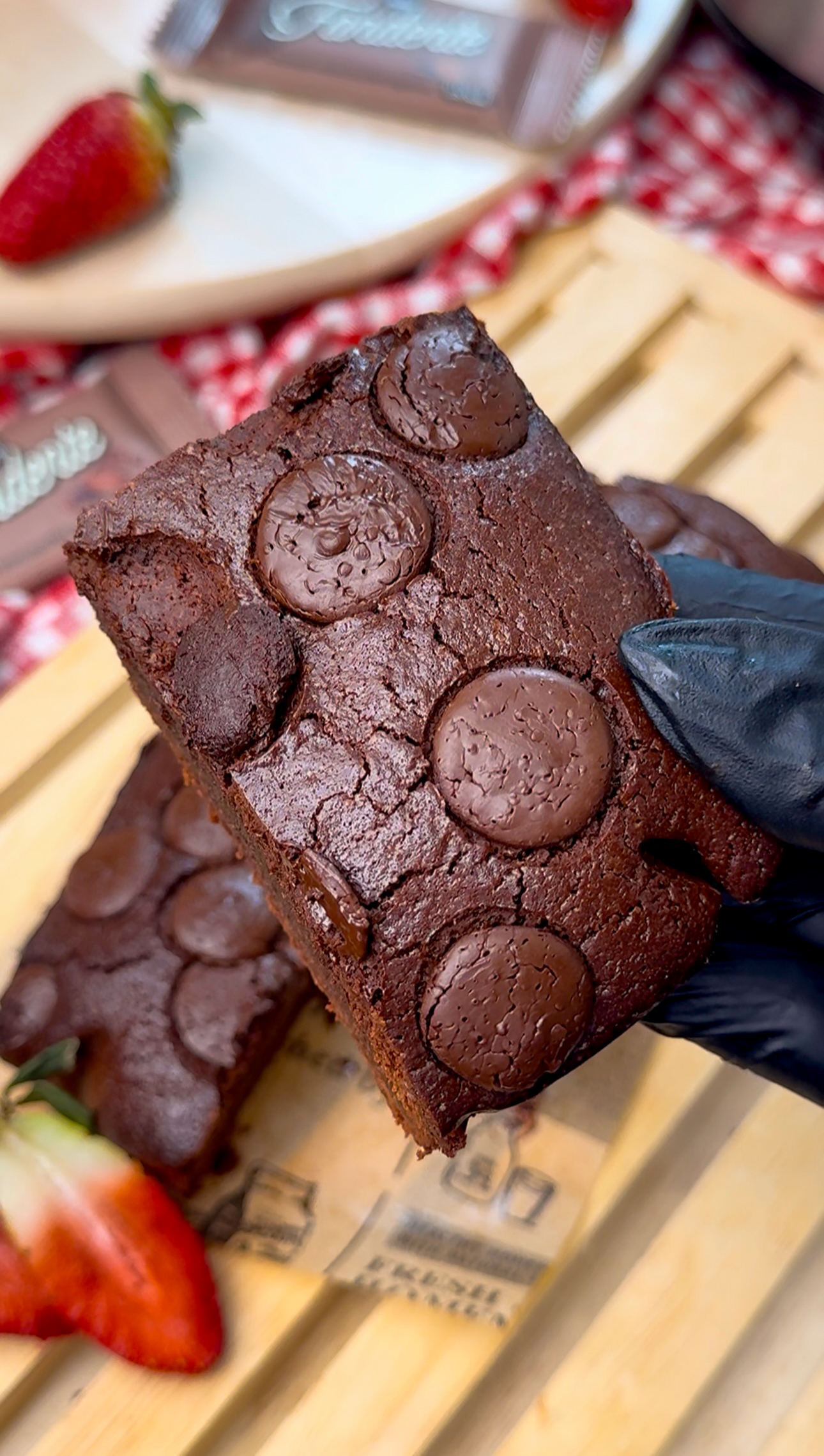 BROWNIE MONOPORZIONE 5 INGREDIENTI