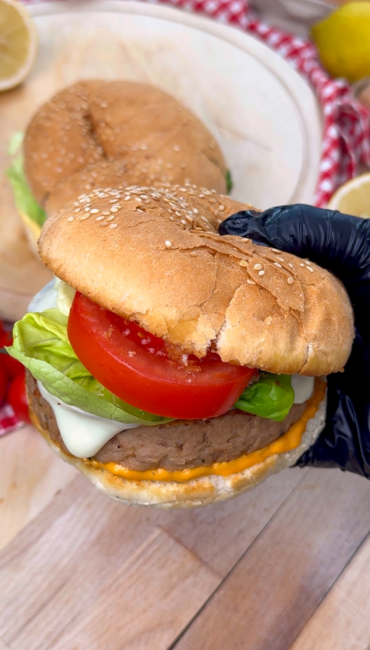 BURGER DI TONNO 3 INGREDIENTI