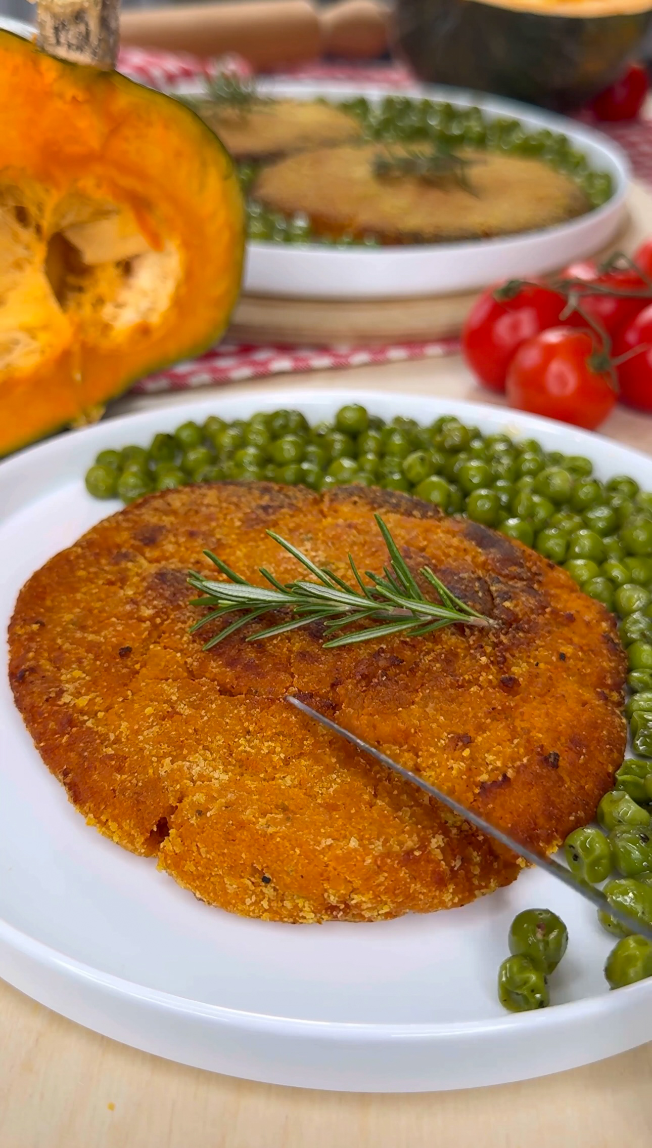 COTOLETTE DI ZUCCA SOLO 4 INGREDIENTI