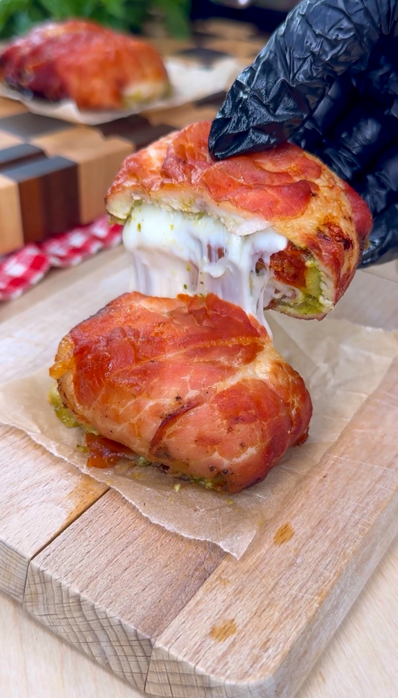 INVOLTINI DI POLLO IN FRIGGITRICE AD ARIA