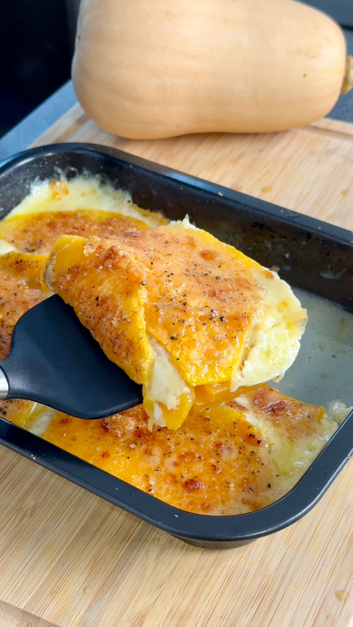 LASAGNA DI ZUCCA 4 ingredienti