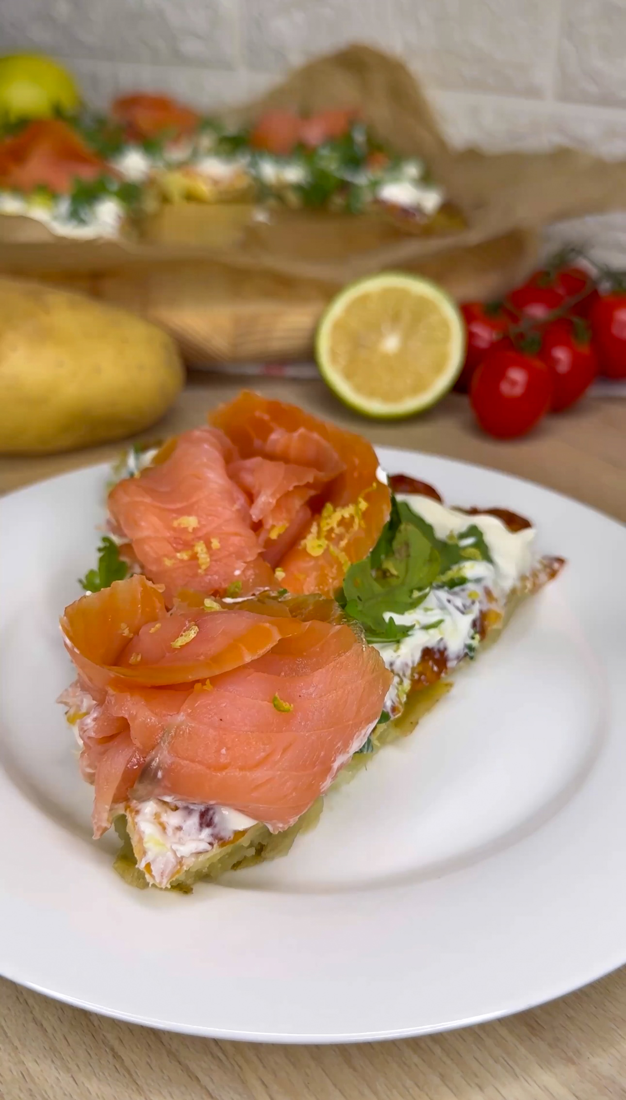 PIZZA DI PATATE 2 INGREDIENTI