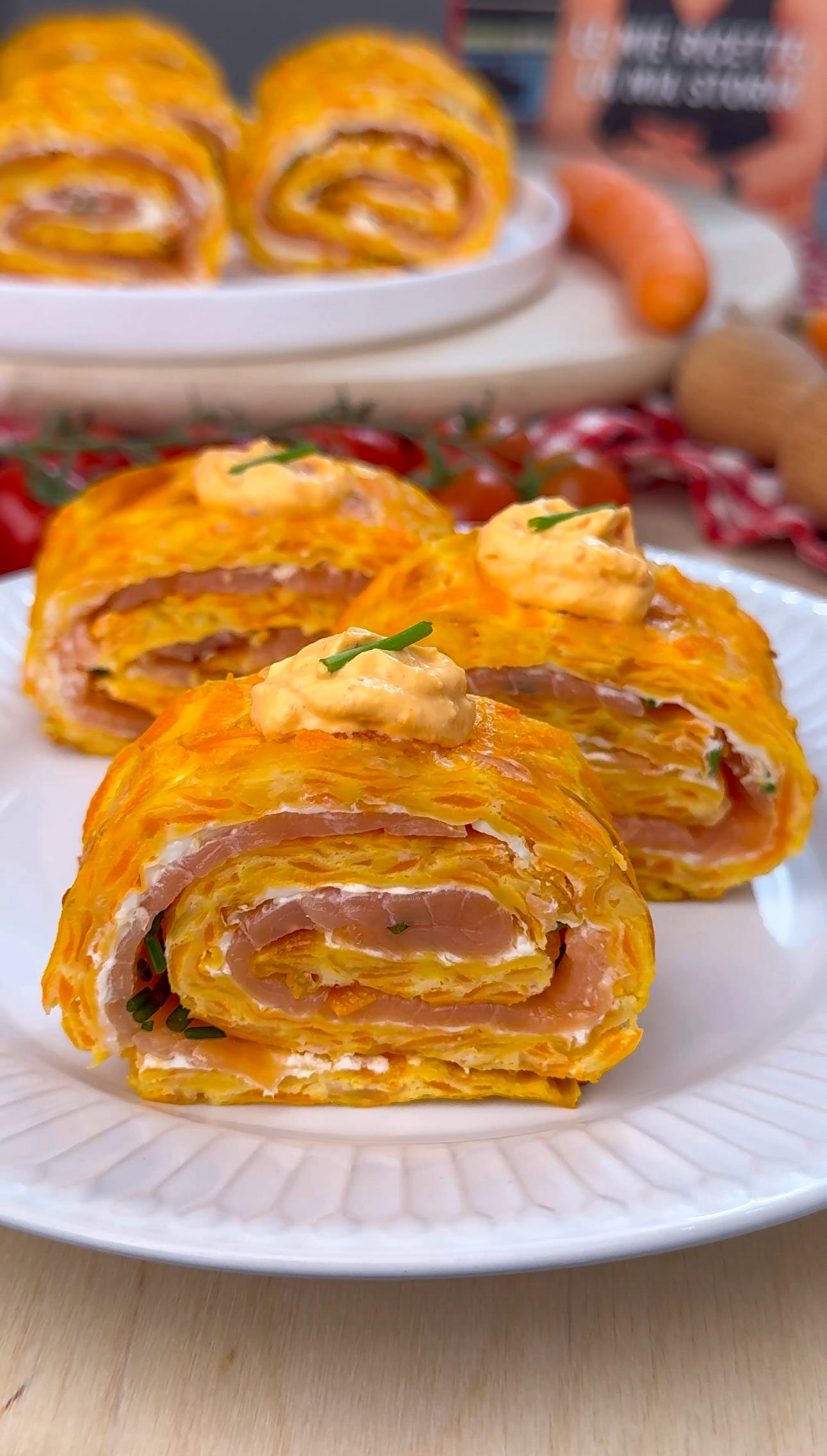 ROTOLO DI CAROTE 3 INGREDIENTI