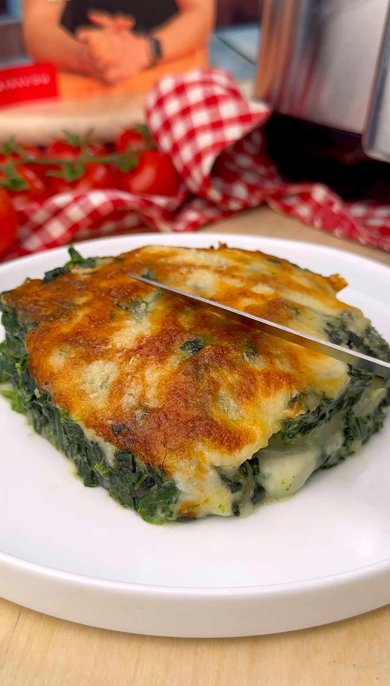 SFORMATO DI PATATE & SPINACI LOW CARB