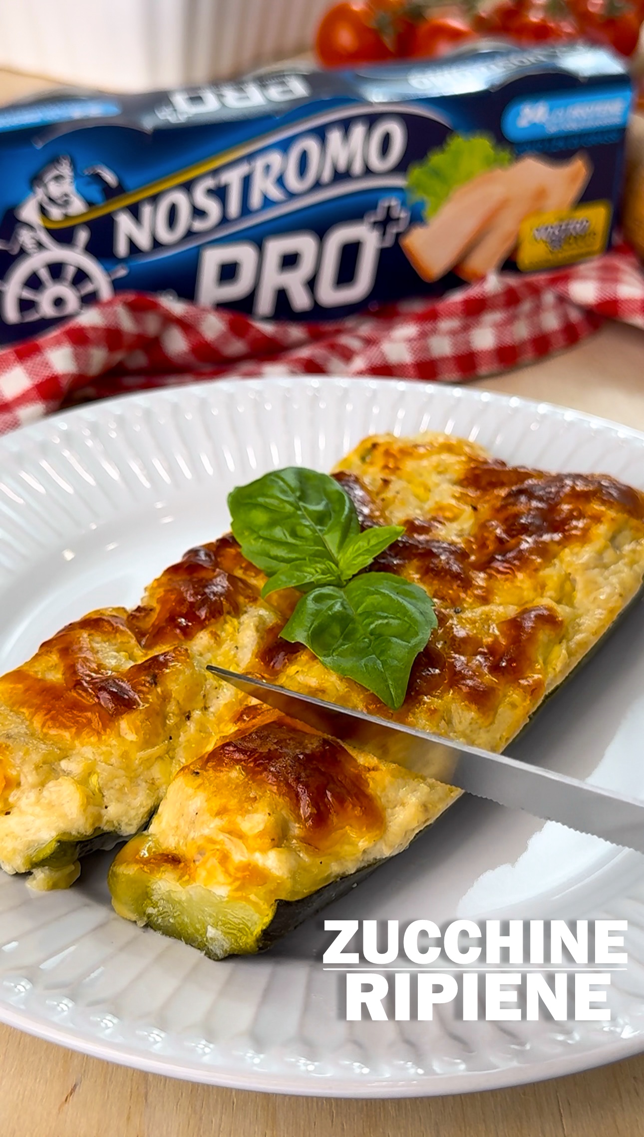 ZUCCHINE RIPIENE in 5 minuti LOW CARB