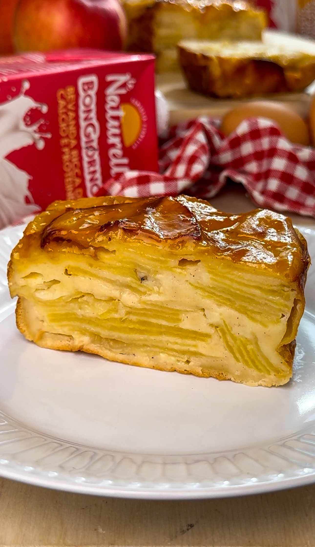 TORTA INVISIBILE DI MELE